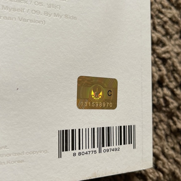 MONSTA X 2ND ALBUM: TAKE 1 ARE YOU THERE? Ver III - Picture 4 of 4